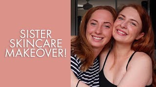 I Gave My Sister a Skincare Makeover! (Early 20s Skincare Routine from Sephora)