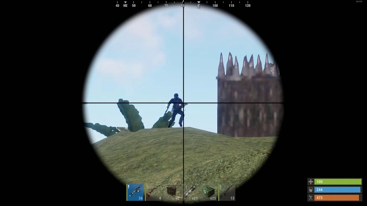 RUST - Battlefield PVP Highlights - YouTube