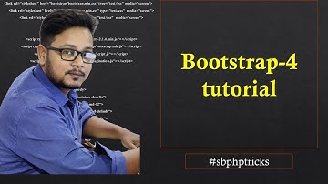 bootstrap 4 tutorial