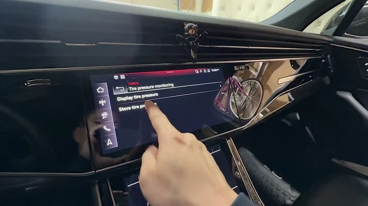 2024 - 2026 Audi Q7 Reset Tire Pressure Light Store TPMS