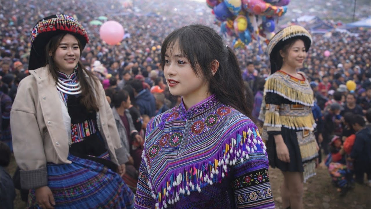 LỄ HỘI GẦU TÀO TÂY BẮC - SÍN CHÉNG SIMACAI | Gái Bản Rủ Nhau Xuống Chợ Tình Có 102 Kiếm Người Yêu 