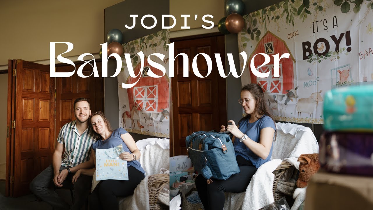 JODI'S SURPRISE BABY SHOWER 🩵🚜 - YouTube