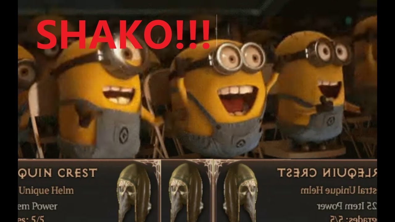 DIABLO 4: I finally got my Shako!  Harlequin Crest! (About 150 runs)