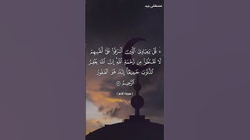 تلاوة خاشعة ومؤثرة من سورة الزمر بصوت القارئ مصطفى جيد حفظه الله