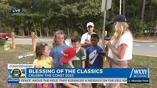 WXXV News 25 s Elizabeth Keen at Blessing of the Classics