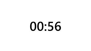 Timer for 56 seconds