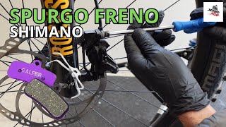 SPURGO FRENI SHIMANO E CAMBIO PASTIGLIE MTB