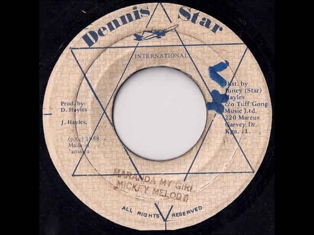 Mickey Melody - Maranda My Girl + Dub - 7