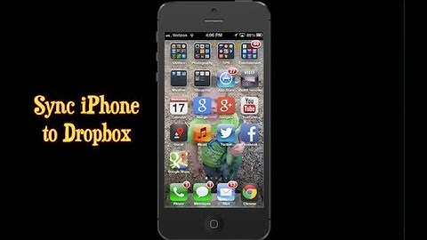 Dropbox iPhone App ~ How To Sync iPhone Photos To Dropbox