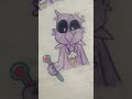 🐦F por Poe 😔👍💜 #valentina #apoyoplisss #dibujos #NighmarePoe #Nighmarecritters #inubis poppyplaytime