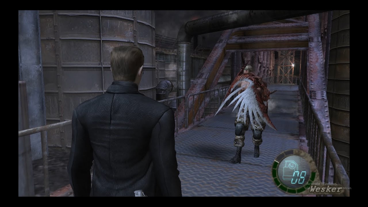 RE4R Albert Wesker VS Jack Krauser PC Mod 