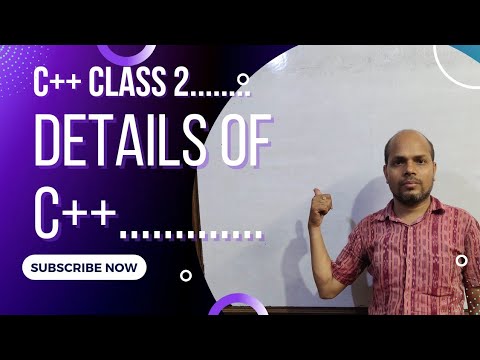 C++ Class 2 - YouTube