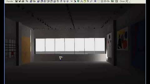 Photorealistic Display Settings for Daylit Interiors in AGi32