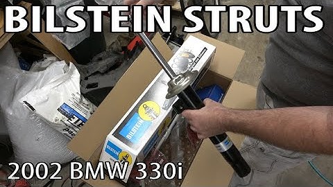 BMW E46 Bilstein Strut Install DIY