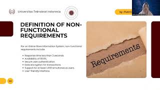 Functional Requirements Analysis and Non-Functional Requirements Analysis in Information System