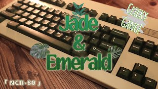 Clicky Gang! Box Jades are back! | NCR-80 R2 | Kailh Box Jade Clickies | Emerald ABS Keycaps
