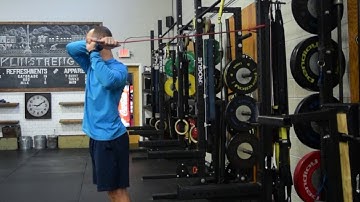 Eccentric Shoulder Internal Rotation at 90 Degrees