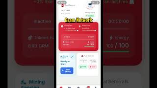 airdrop gram network, potensial mining di aplikasi telegram 🤑 #gramnetwork #airdropcrypto