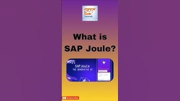 What is SAP Joule? | SAP AI Co-pilot #sap #joule  #sapsftraining #viral #trending  #job #ai #erp
