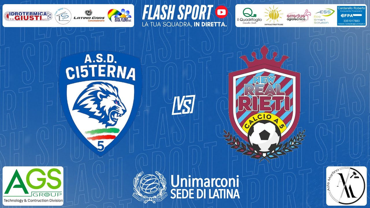Cisterna5 vs New Real Rieti | HIGHLIGHTS | Serie A2 - 4ª Giornata 
