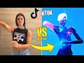 ALL FORTNITE TIKTOK DANCES in REAL LIFE 100% SYNC (Out West, The Renegade...)