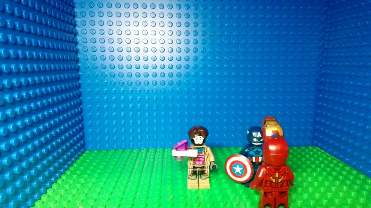 Gambit and rogue x-men stop motion 