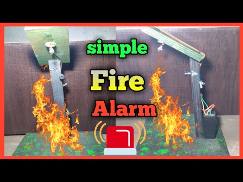 🔥Amazing science project// Fire detector system🔥