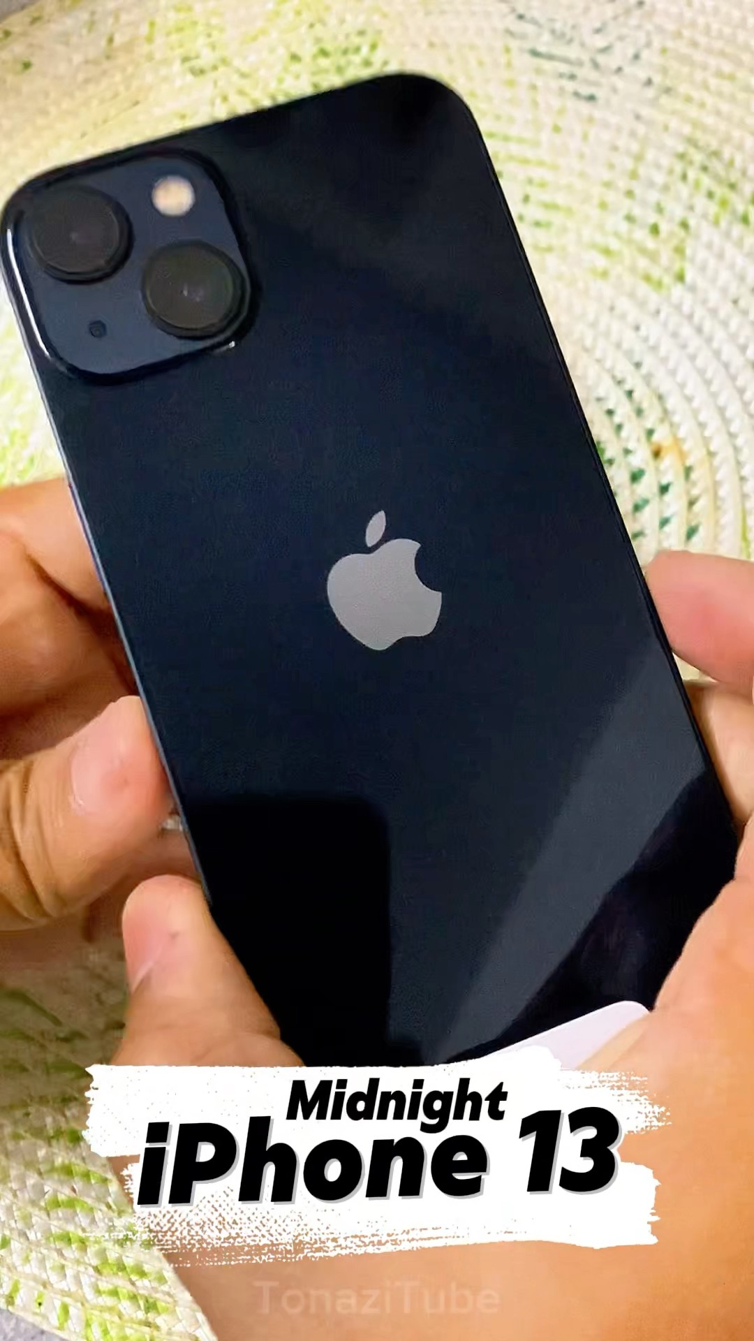 iPhone 13 Unboxing & Review #iphone13 #midnight #shorts #review w