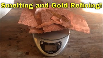 Smelting and Gold Refining PART 2: Electroplating Copper to Recover Gold and Silver