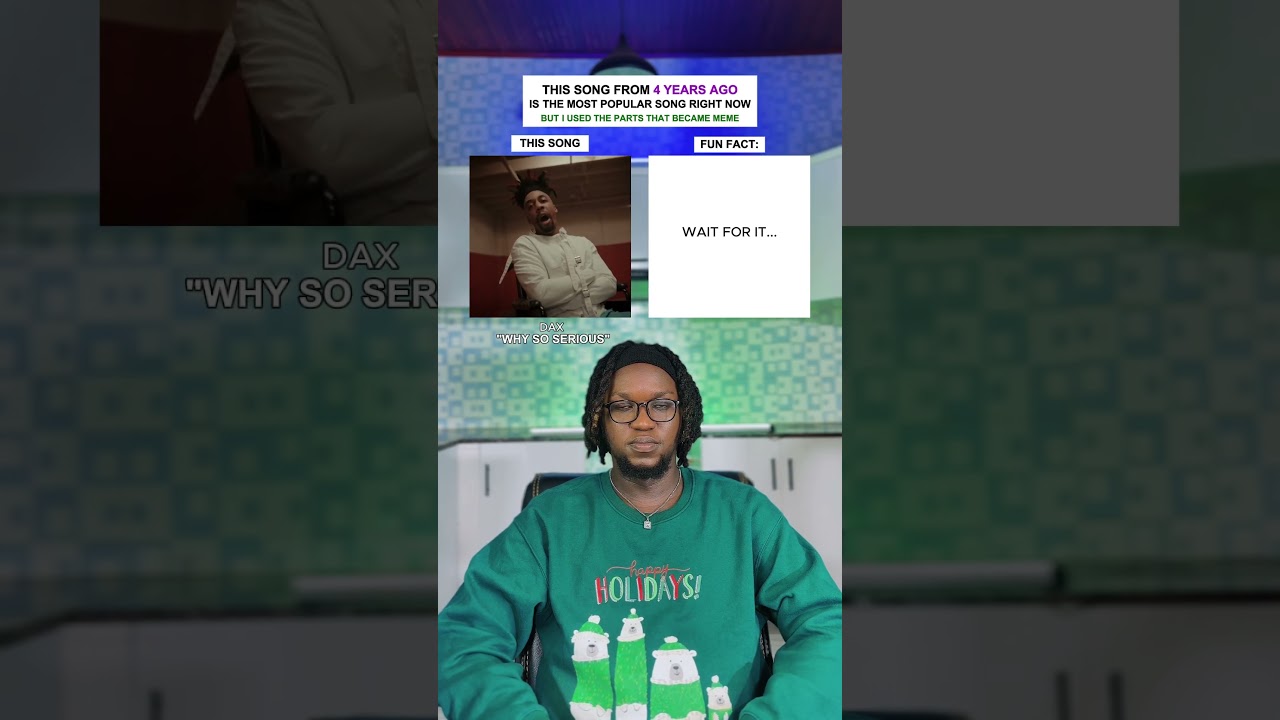 This Song From 4 Years Ago Is One Of The Most Viral Right Now: Dax "Why So Serious?" 