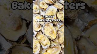 Cheesy Baked Oysters