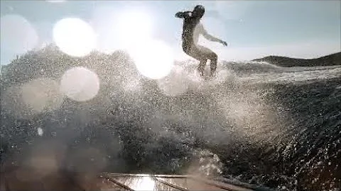 ADIRONDACK WAKE SURFIN IN OCT. !! ( 360 ATTEMPTS )