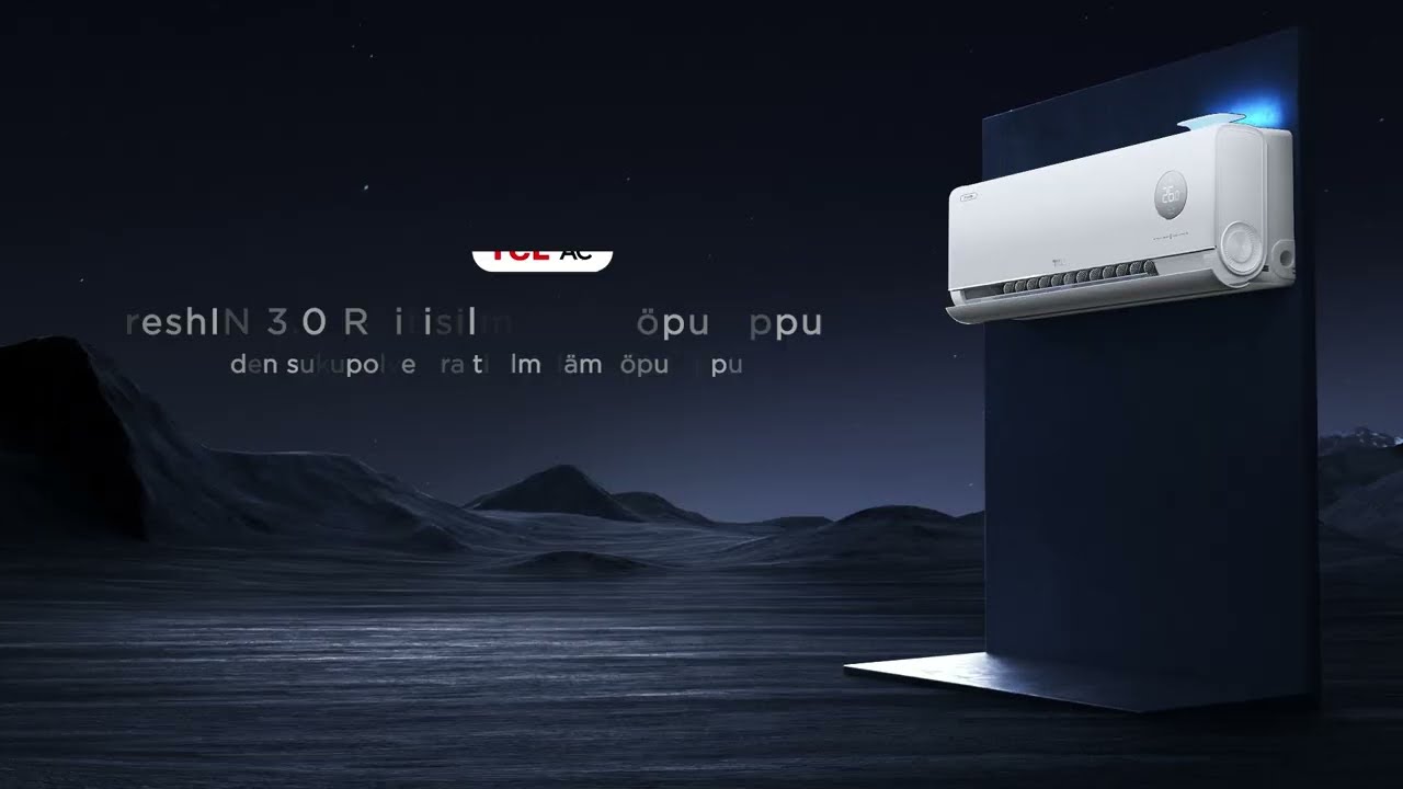 Raitisilmalämpöpumppu TCL FreshIN 3.0 12/35 lämmitys/viilennys