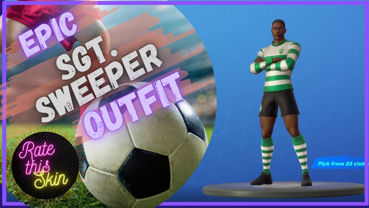 Sgt. Sweeper Skin [Epic] Outfit Fortnite