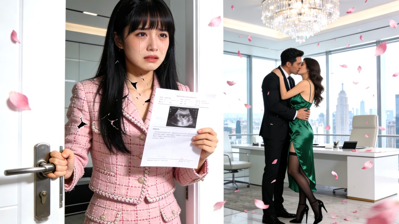 उसने अपने पति को अपने प्यार को किस करते हुए देखा, और तलाक, वह पागल हो गया और घुटनों पर गिरकर माफ़ी!