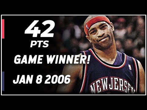 Vince Carter Highlights Nets vs Raptors (01.08.2006) 42 PTS, Epic Return to Toronto P2