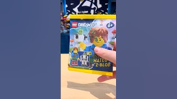 Lego Dreamzzz Mateo and Z Blob Paper Bag ASMR  #lego #dreamzzz #minifigures #asmr