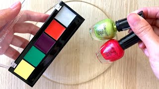 Mixing Slime with Makeup | Satisfying Slime Videos | ASMR 181