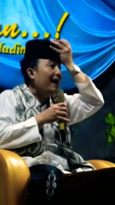 KH,JAMALUDIN PANDEGLANG (tanda orang susah)