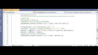 Celebrity Lesson 7 C#. While Do Loop and Grid View. Net Worth