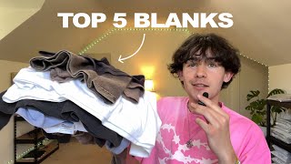 Best Blank T-Shirts for your Streetwear Clothing Brand