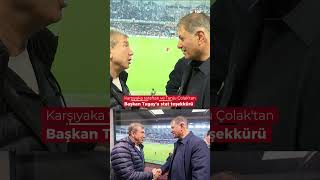 BAŞKAN CEMİL TUGAY'A KARŞIYAKA STADI İÇİN TEŞEKKÜR | TARAFTAR VE TANJU ÇOLAK'TAN TUGAY'A DESTEK