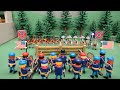 La guerre de Sécession : Gatling vs Springfield , stop motion western Playmobil !