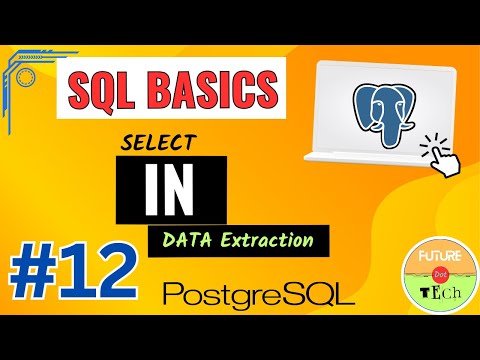 IN Statement with Example | P-12 | PostgreSQL | SQL Tutorial in Hindi | SQL BASICS