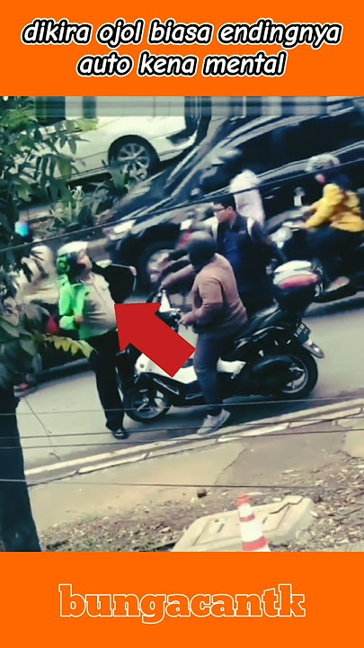 thought he was an ordinary motorcycle taxi driver, but ended up getting mental 😂#police #trending...