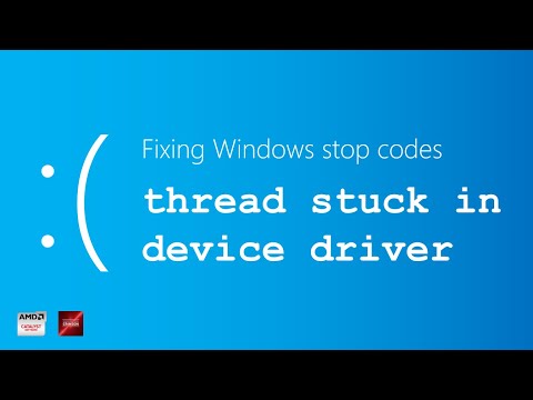 How to fix thread stuck in device driver in Windows 10 2021