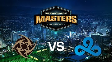 NiP vs Cloud9 [Map 1 BO3] DreamHack Masters Las Vegas 2017