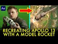 How to film a model rocket like Apollo 13! | Miniature plus After Effects tutorial