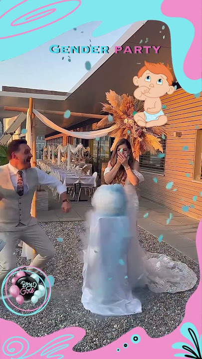 ❤️💙 Beautiful Gender Reveal 🎉