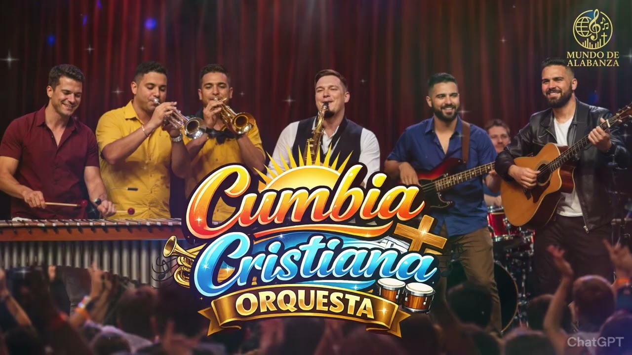 Yo edifiqué una Casa.  Disfruta de estos increíbles coros. Cumbia Cristiana Orquesta.